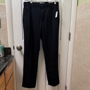 Men's Old Navy Dark Blue Pinstripe Pants